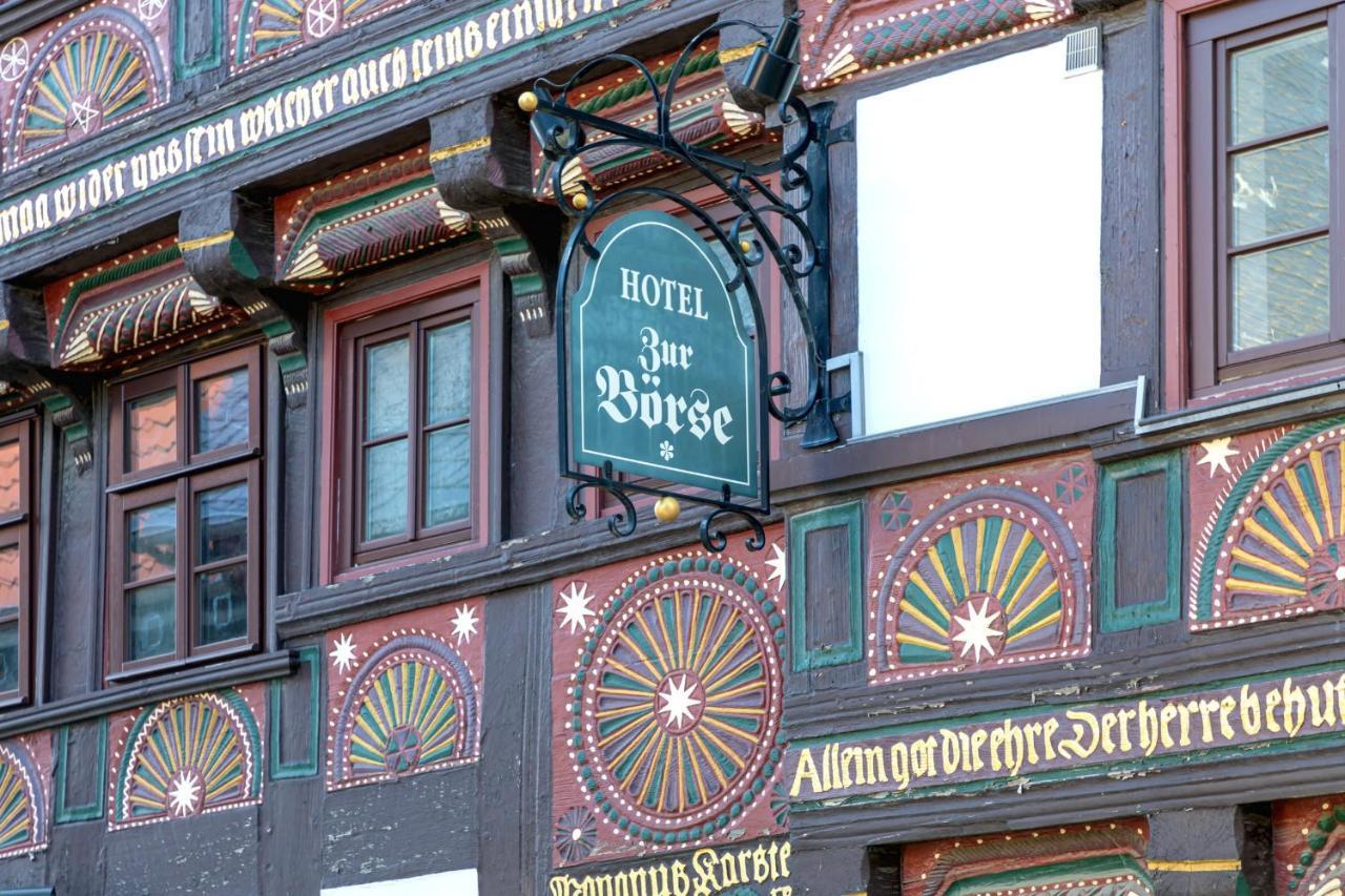 Altstadthotel Zur Boerse Goslar Buitenkant foto