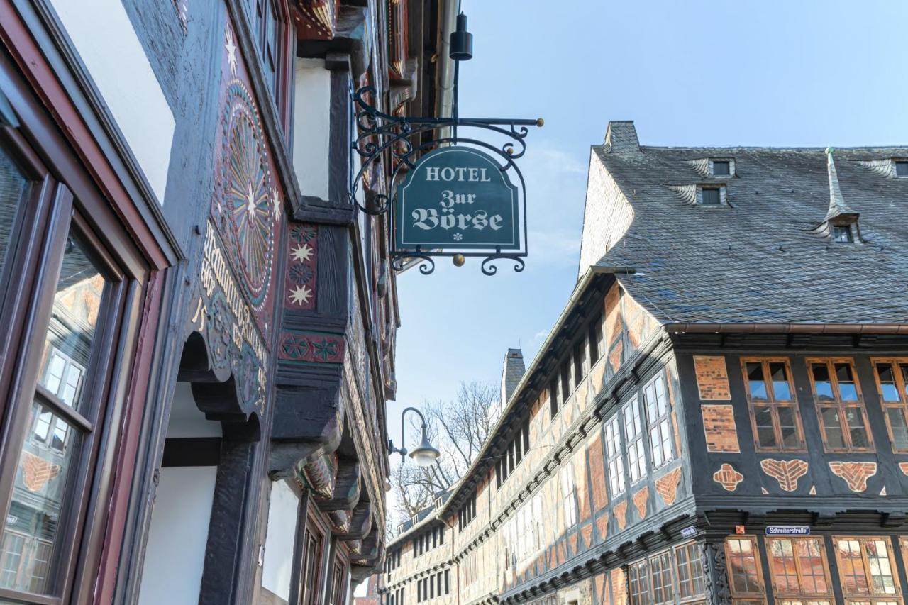 Altstadthotel Zur Boerse Goslar Buitenkant foto